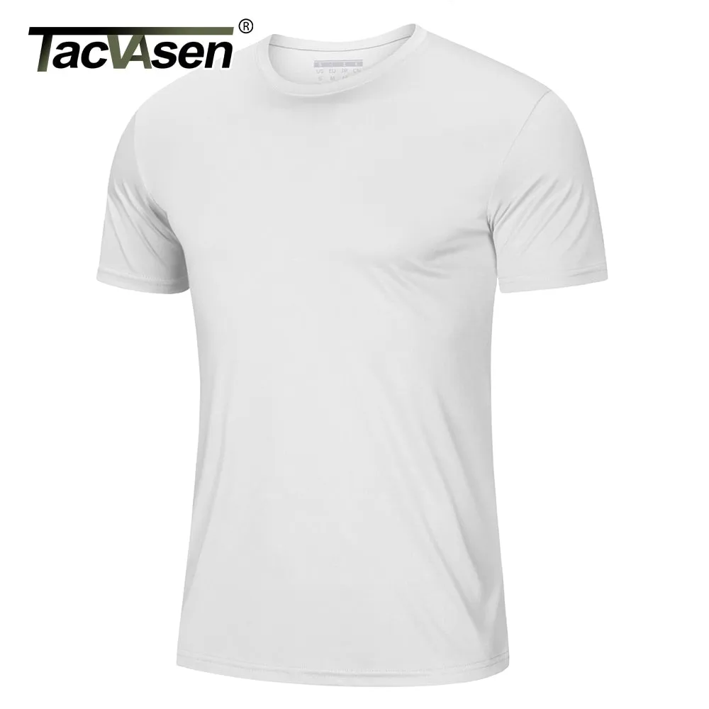 Mens UPF 50+ Soft Summer T-shirts Men's Anti-UV Skin Sun Protection Performance Shirts Gym Sports Casual Fishing Tee Tops