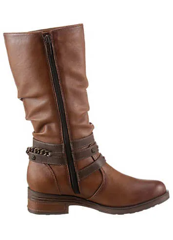 Mid Calf Boots by Mustang | Look Again