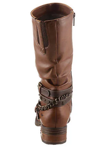 Mid Calf Boots by Mustang | Look Again