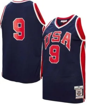 Mitchell & Ness Men's World Basketball Michael Jordan USA Basketball 1984 Authentic Jersey