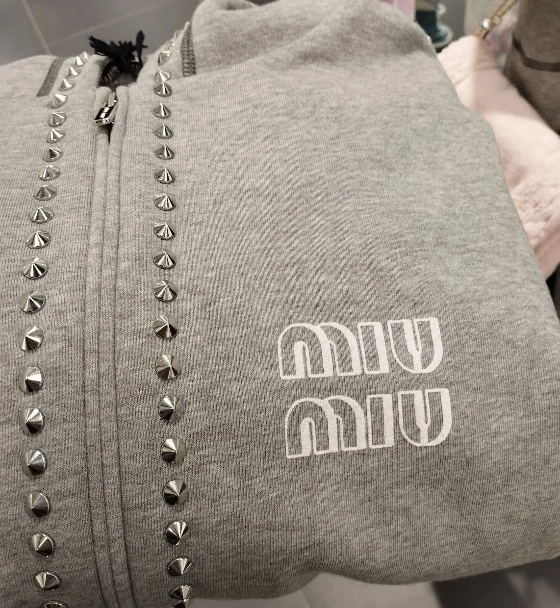 MiuMiu  |Street Style Outlet Hoodies & Sweatshirts