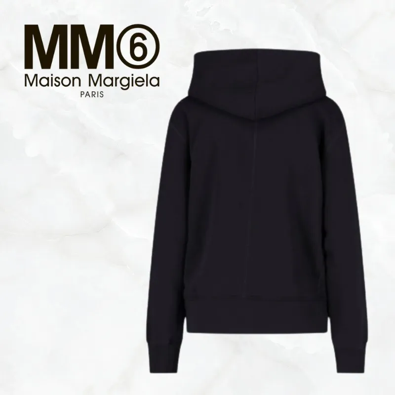 MM6 Maison Margiela  |Long Sleeves Cotton Hoodies & Sweatshirts