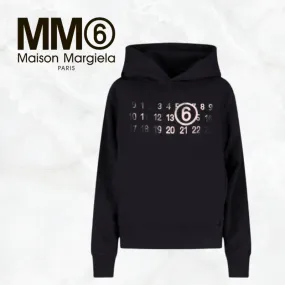 MM6 Maison Margiela  |Long Sleeves Cotton Hoodies & Sweatshirts