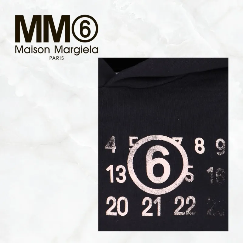 MM6 Maison Margiela  |Long Sleeves Cotton Hoodies & Sweatshirts