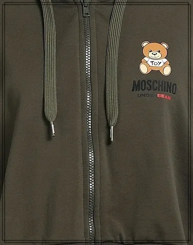 Moschino  |Long Sleeves Plain Logo Hoodies & Sweatshirts