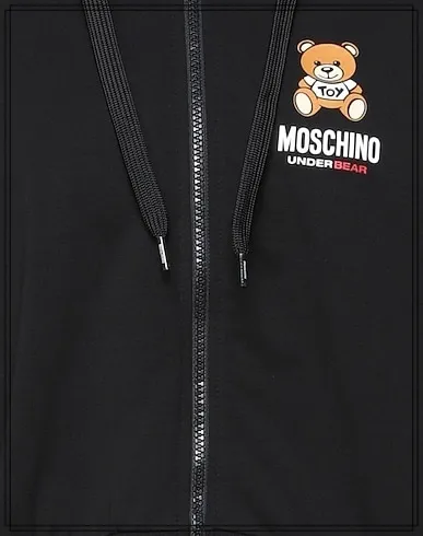 Moschino  |Long Sleeves Plain Logo Hoodies & Sweatshirts