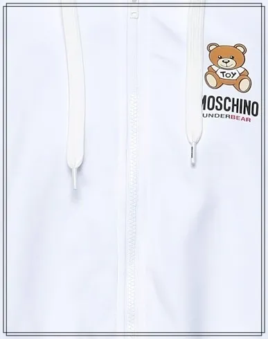 Moschino  |Long Sleeves Plain Logo Hoodies & Sweatshirts