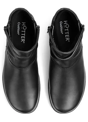 Murmur Black Casual Boots by Hotter | Look Again