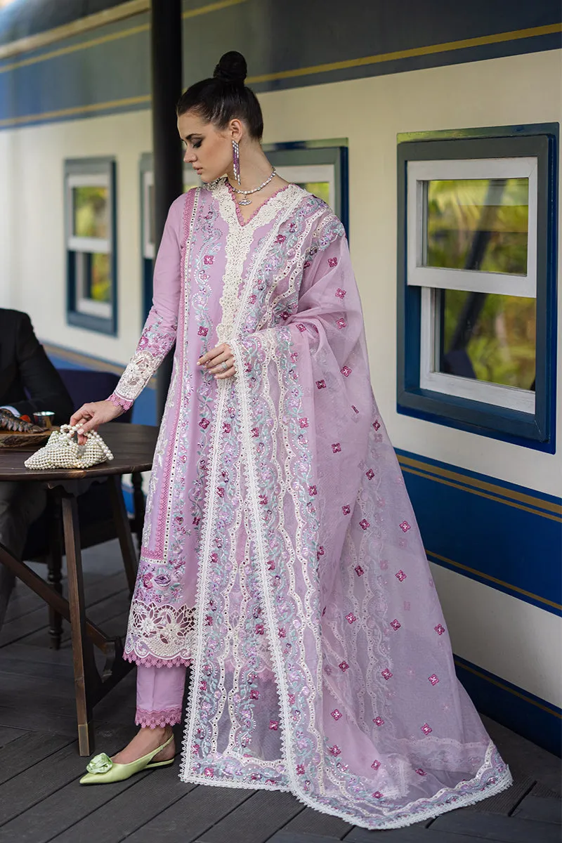 Mushq Orient Express Embroidered Lawn Unstitched 3Pc Suit MSF-06 Raffine