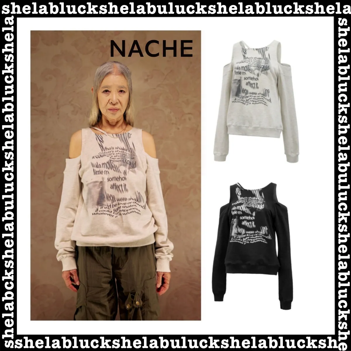 NACHE  |Street Style Cotton Logo Hoodies & Sweatshirts