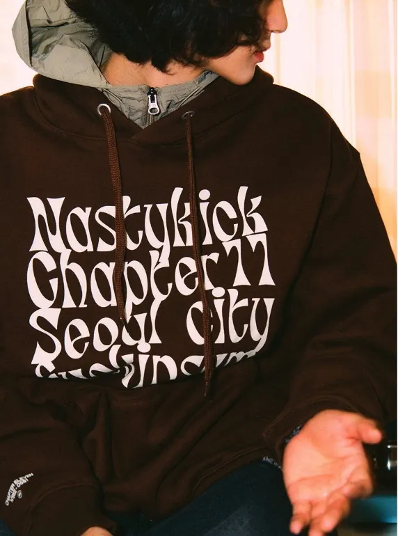 NASTYKICK  |Unisex Long Sleeves Logo Hoodies