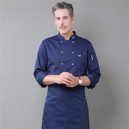 NEW CHEF'S JACKET ANS APRON UNIFORM SG001223