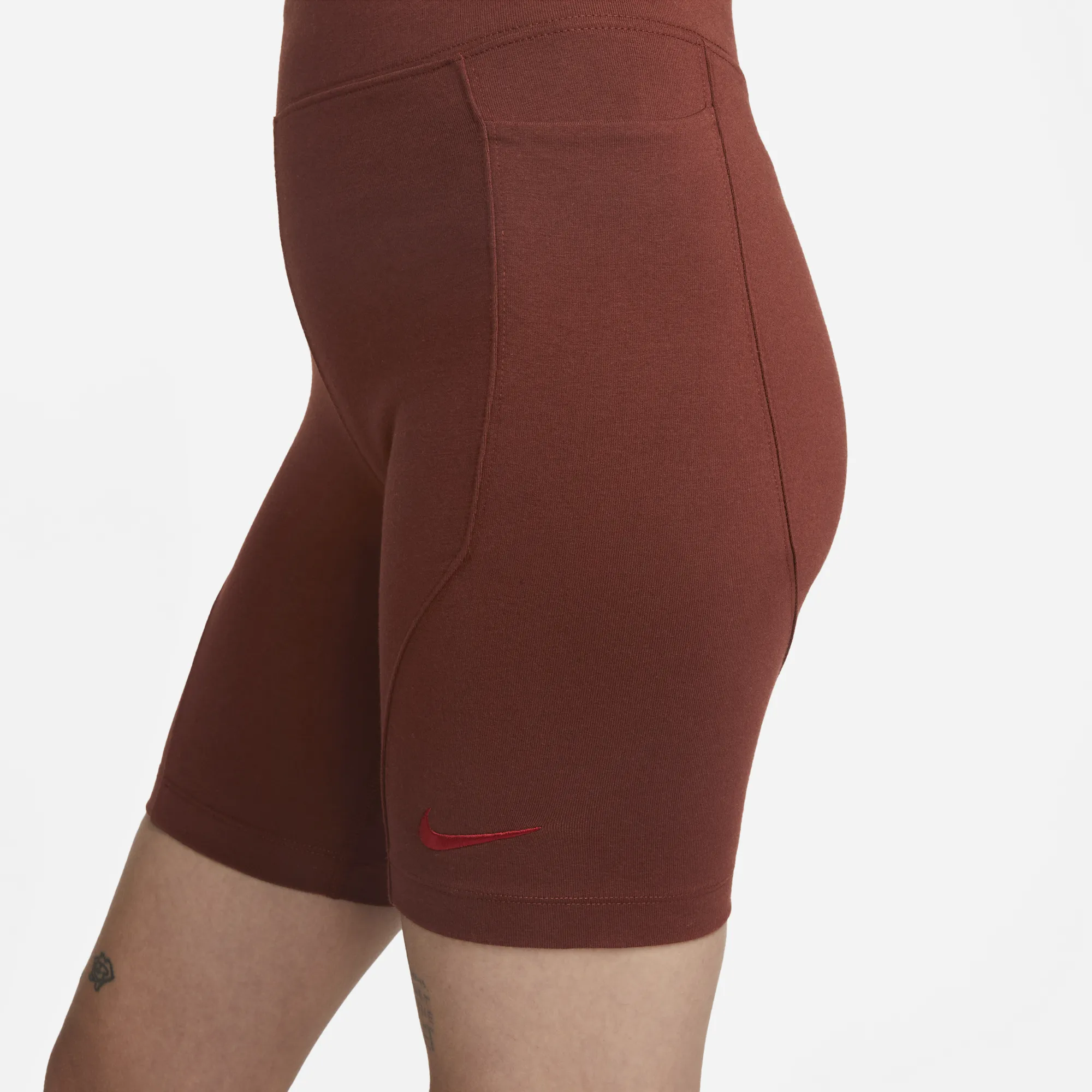 Nike Sportswear Everyday Modern Women's Brown Bike Shorts