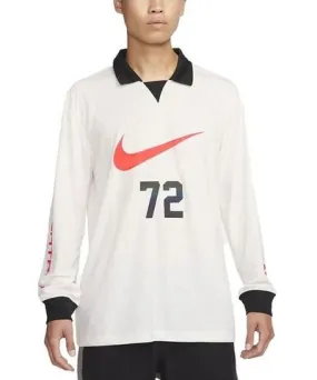 Nike Sportswear Long Sleeves T-Shirt Asia Sizing 'Phantom Bright Crimson'