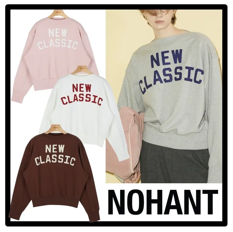 NOHANT  |Street Style Logo Hoodies & Sweatshirts