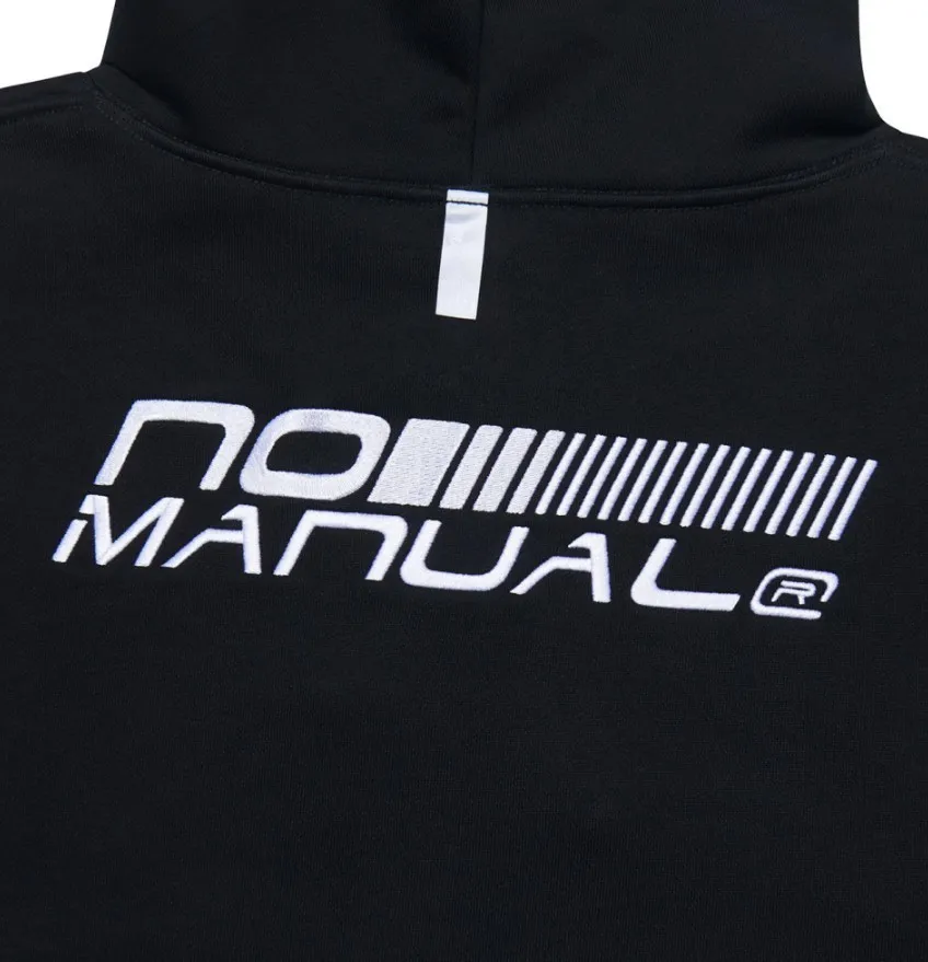 NOMANUAL  |Unisex Street Style Logo Hoodies