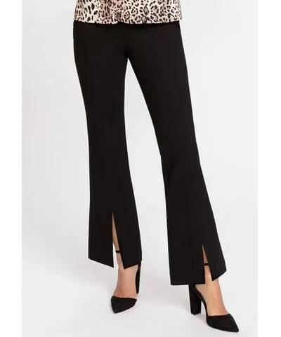 Olsen Women's Jersey Knit Front Slit Pant