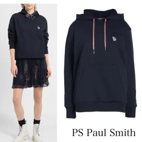 Paul Smith  |Sweat Long Sleeves Plain Cotton Logo Hoodies & Sweatshirts