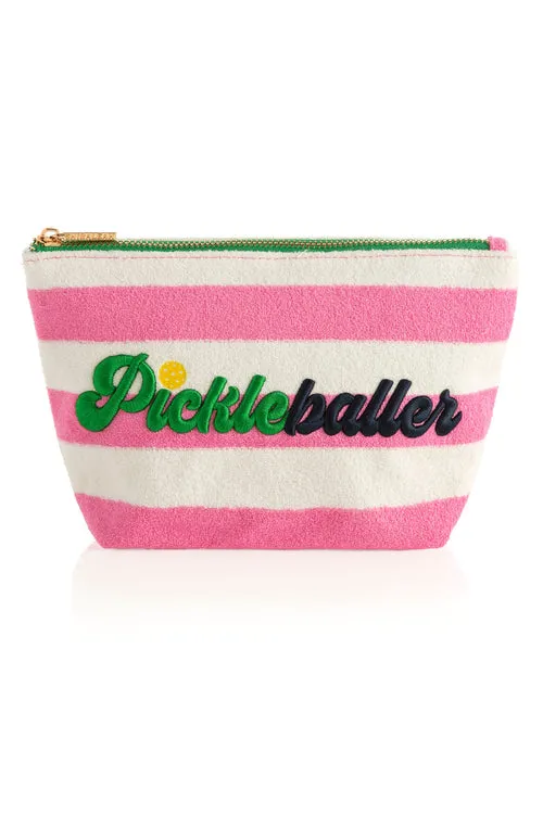 PICKLEBALLER PINK ZIP POUCH