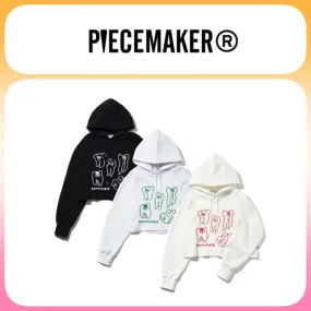 PIECEMAKER  |Long Sleeves Cotton Hoodies & Sweatshirts