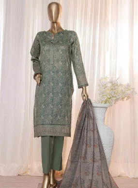 Platinum By HZ Textile Digital Printed Lawn 3 Piece Unstitched Suit HZ24P PPC-122