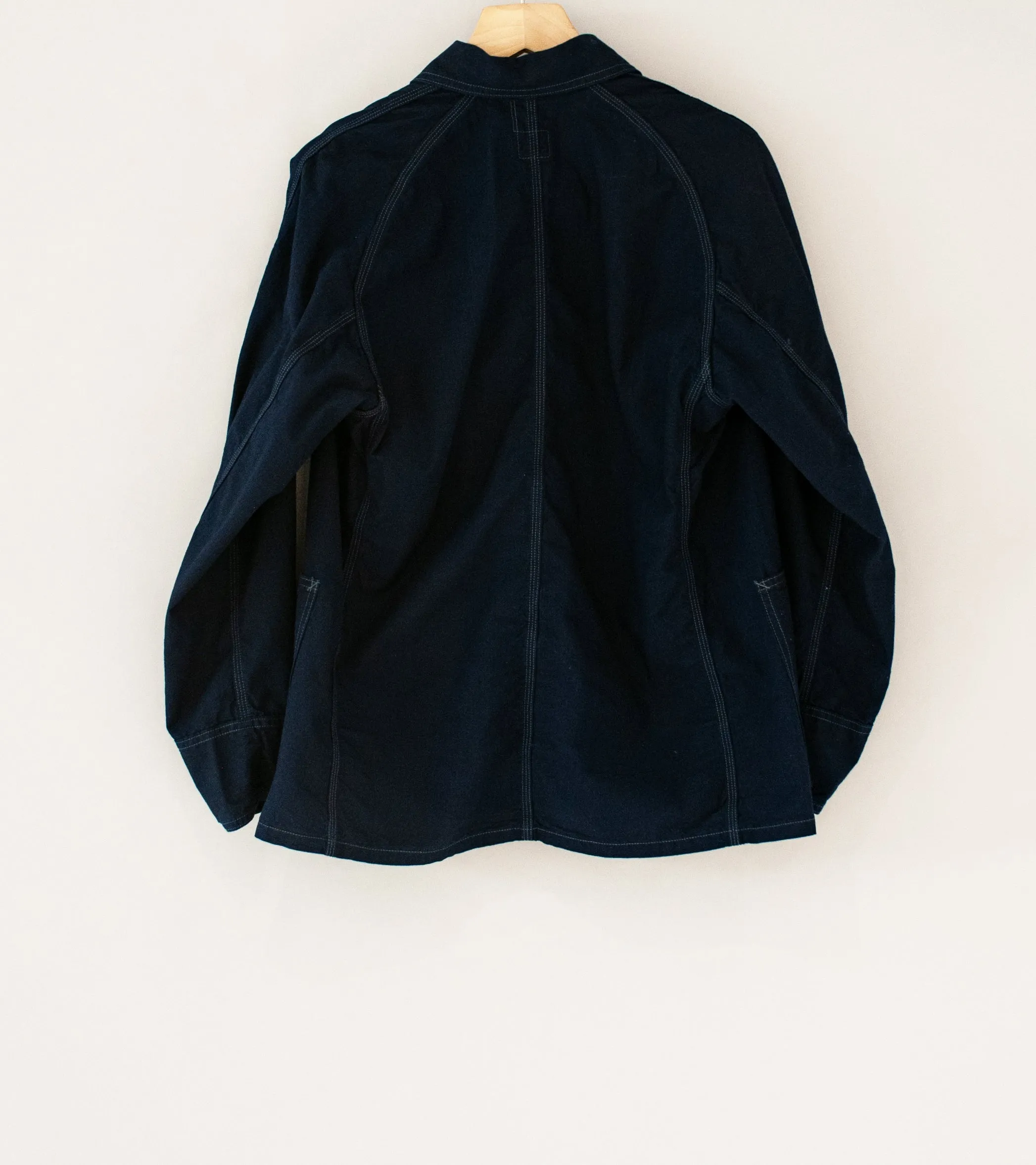 Post Overalls 'Engineer's Jacket' (Indigo Vintage Sheeting)