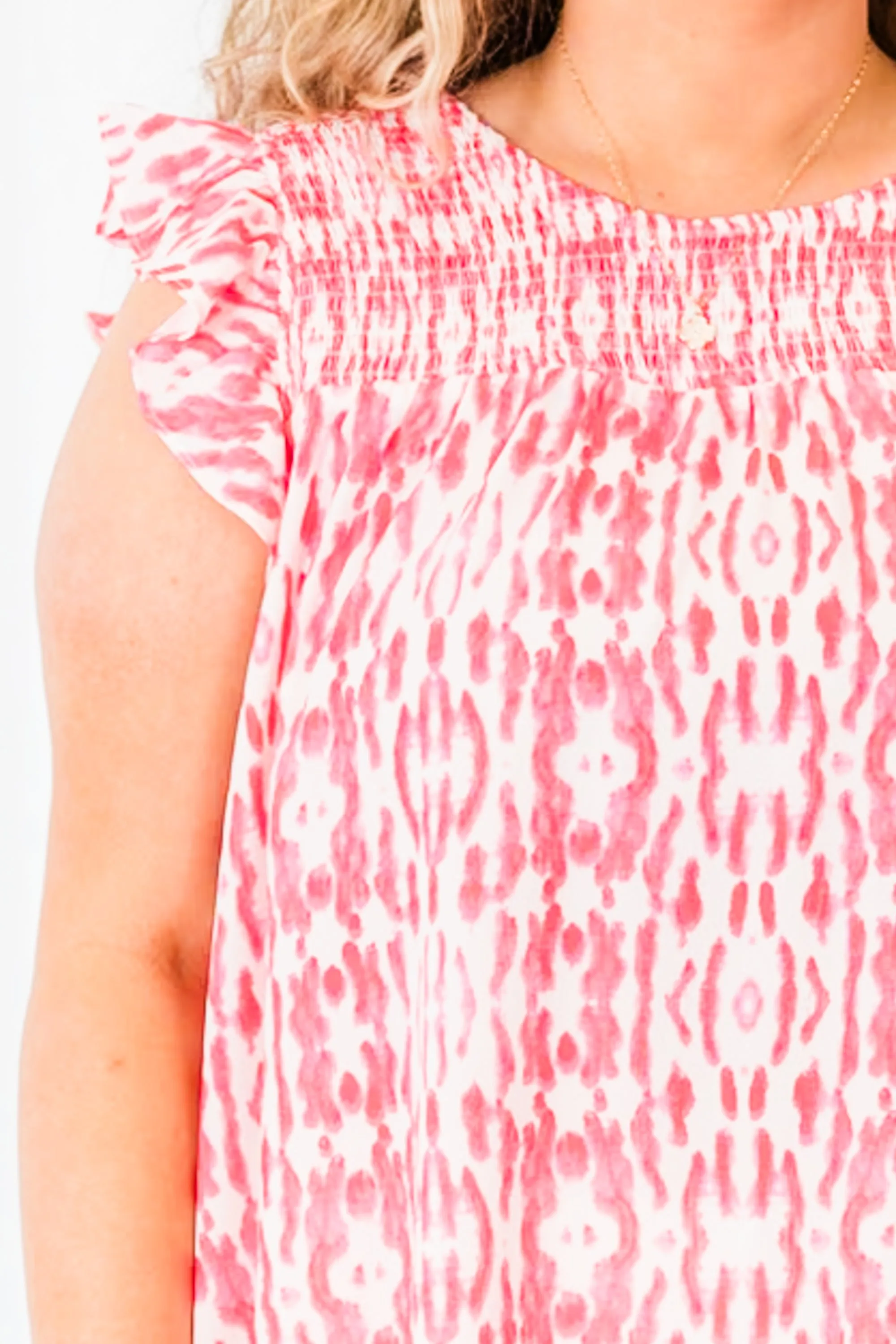 Primavera Top, Hot Pink