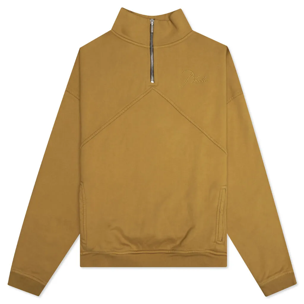 Quarter Zip - Mustard