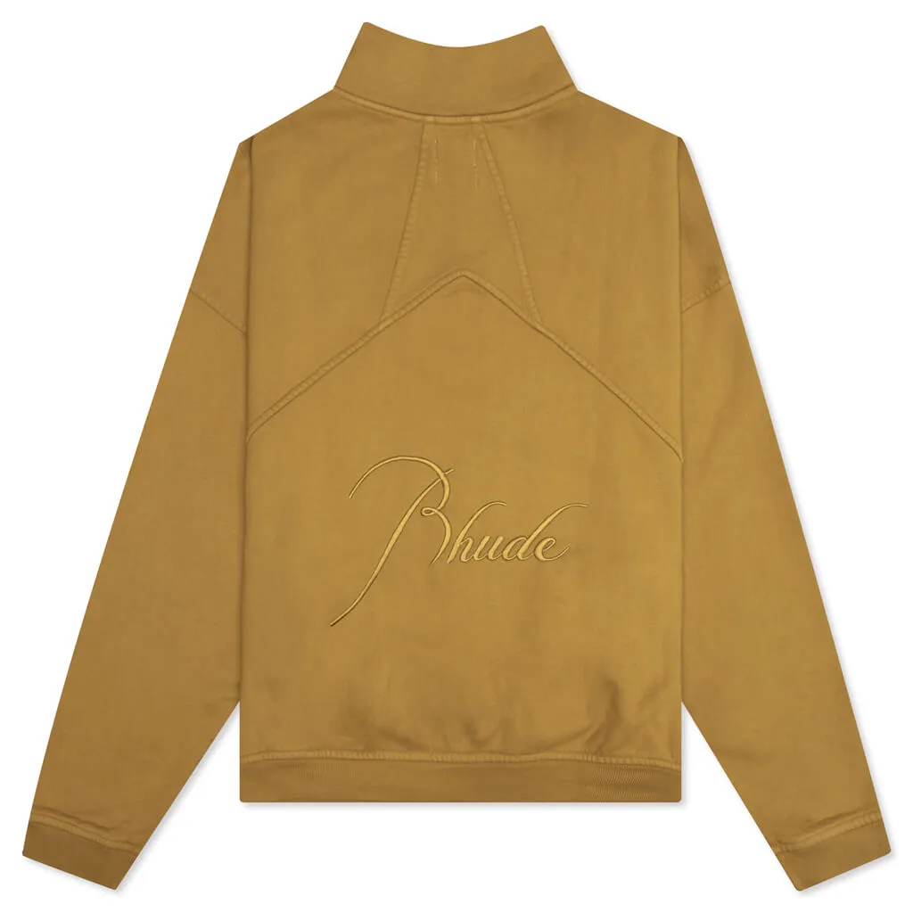 Quarter Zip - Mustard