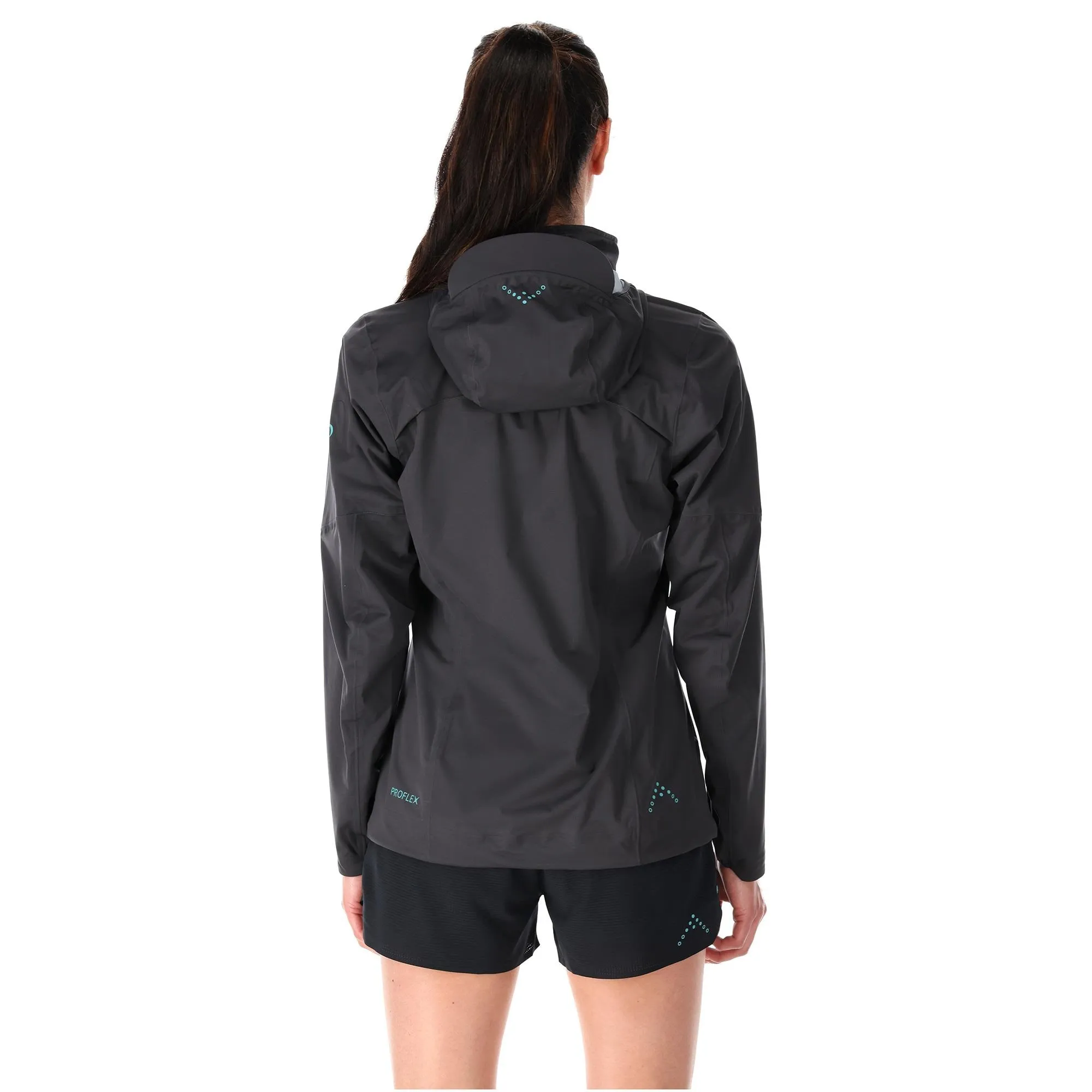 Rab  Kinetic Ultra Womens Waterproof Jacket Anthracite