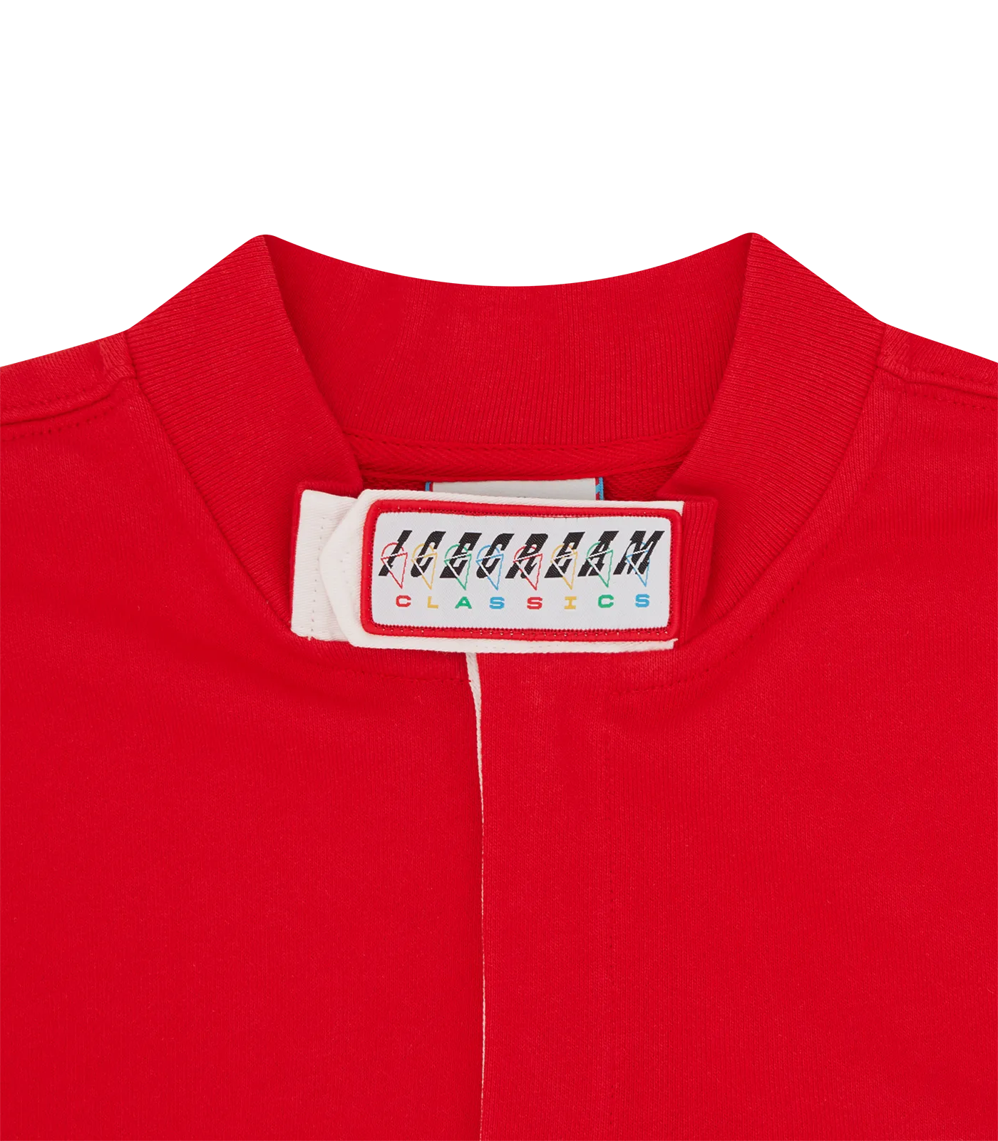 RACING ZIP CREWNECK - RED