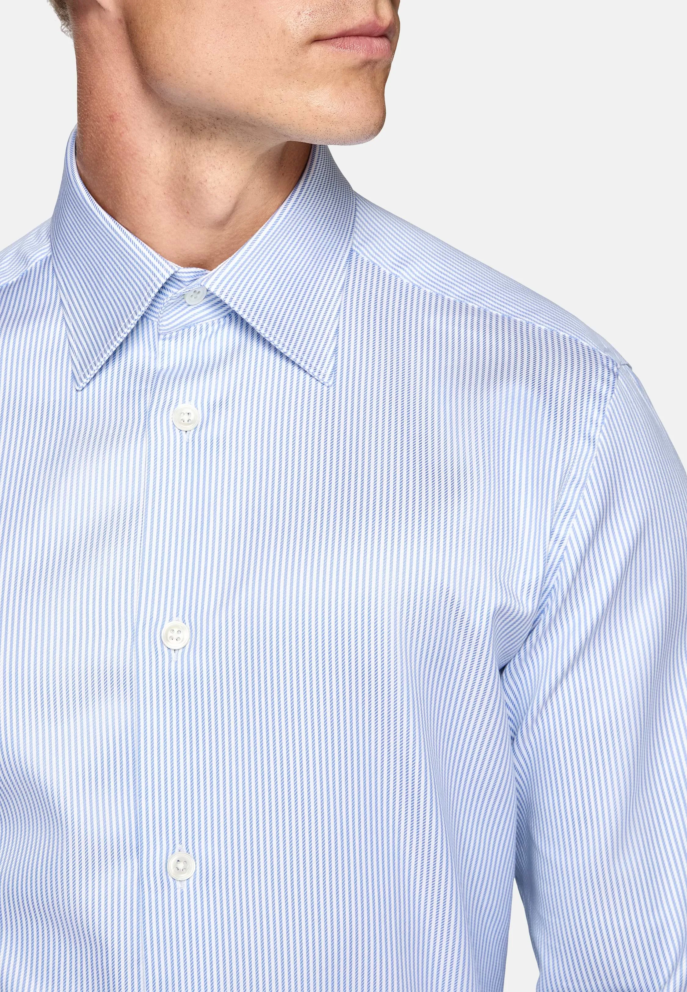 Regular Fit Striped Cotton Shirt