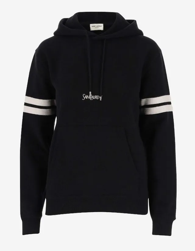 Saint Laurent  |Cotton Logo Hoodies & Sweatshirts