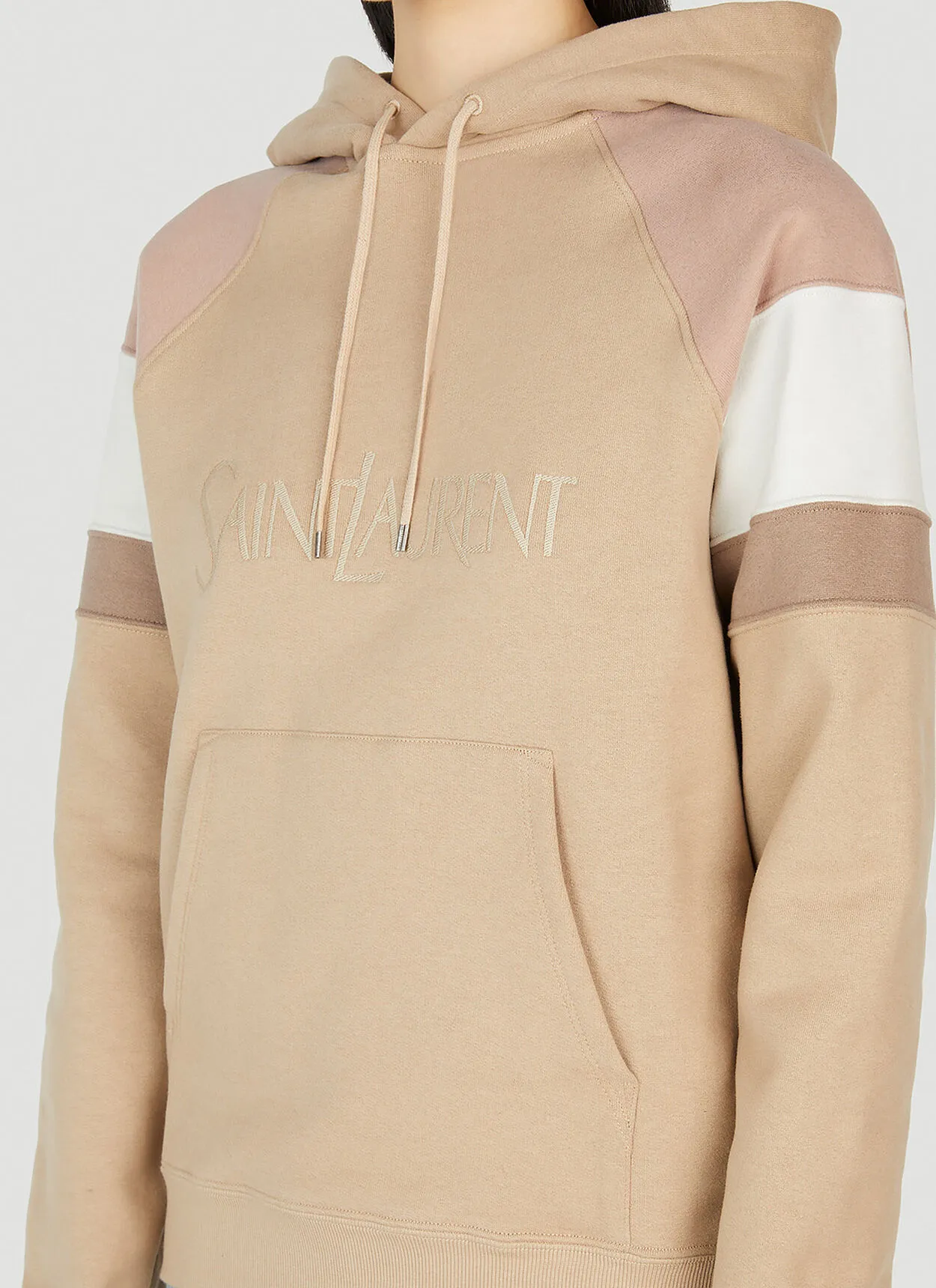 Saint Laurent  |Plain Logo Hoodies & Sweatshirts