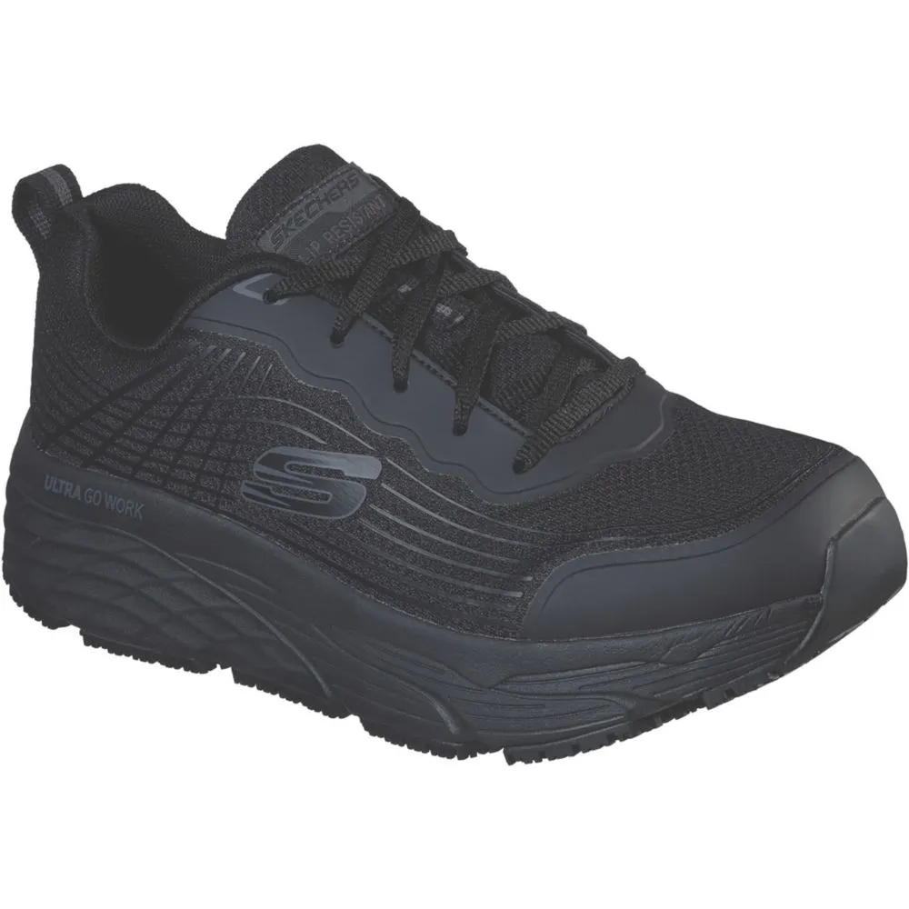 Skechers Elite Rytas Metal Free   Non Safety Shoes Black Size 10 - Screwfix