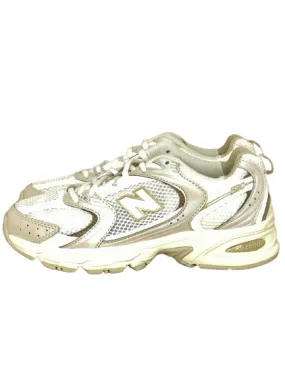 SNEAKERS DONNA BEIGE/BIANCO MR530