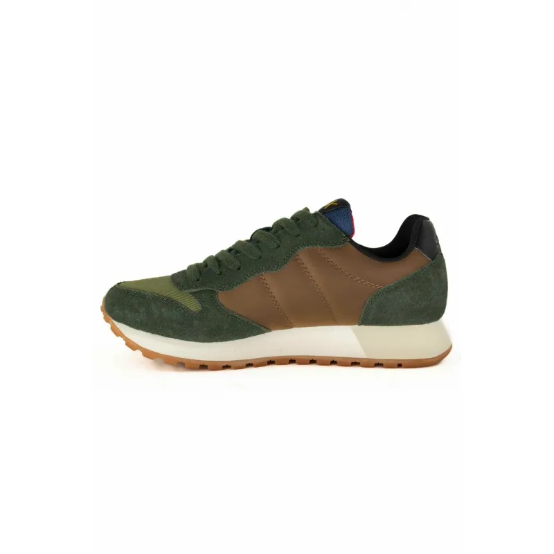 SNEAKERS UOMO MULTICOLORS, VERDE