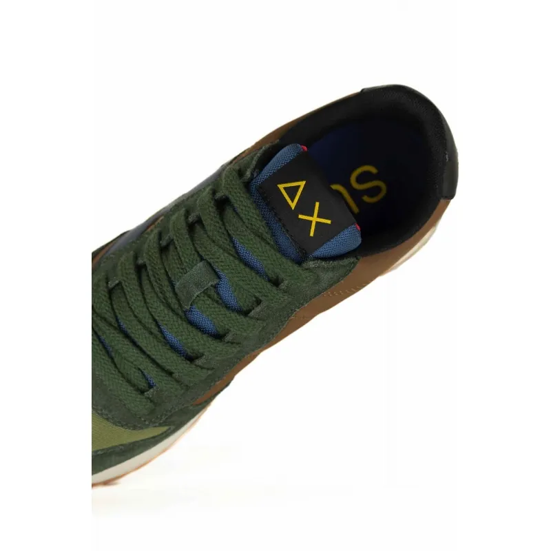 SNEAKERS UOMO MULTICOLORS, VERDE