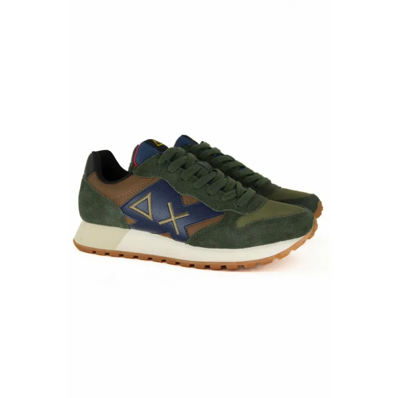 SNEAKERS UOMO MULTICOLORS, VERDE