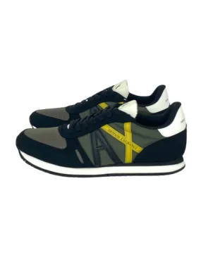 SNEAKERS UOMO NERO/VERDE XUX017