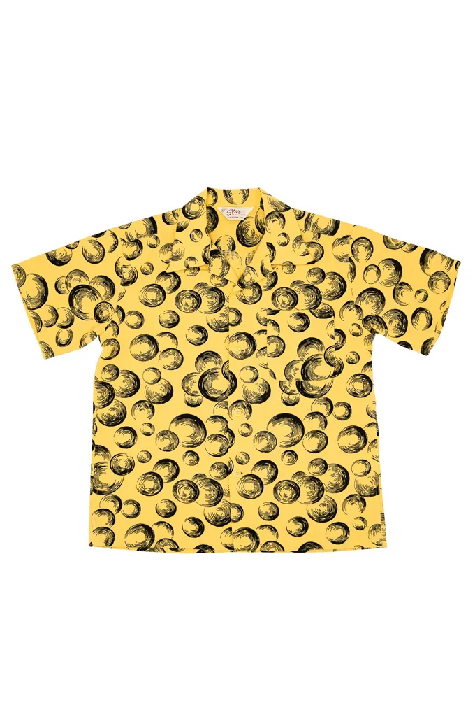 Star of Hollywood Dobby Cotton Shirt - BUBBLE YELLOW