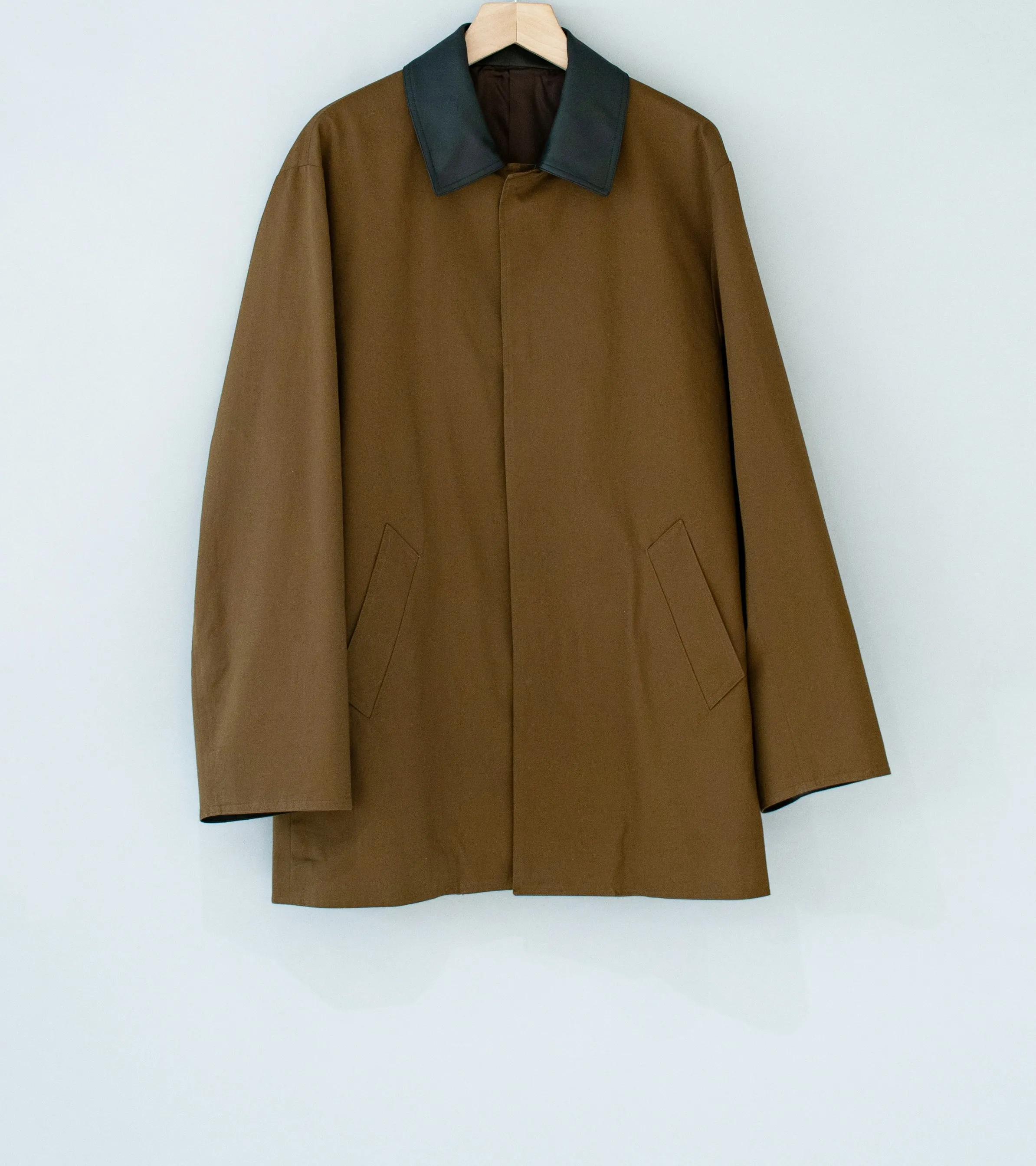 Stein 'Cotton Twill Contrast Car Jacket' (Camel)