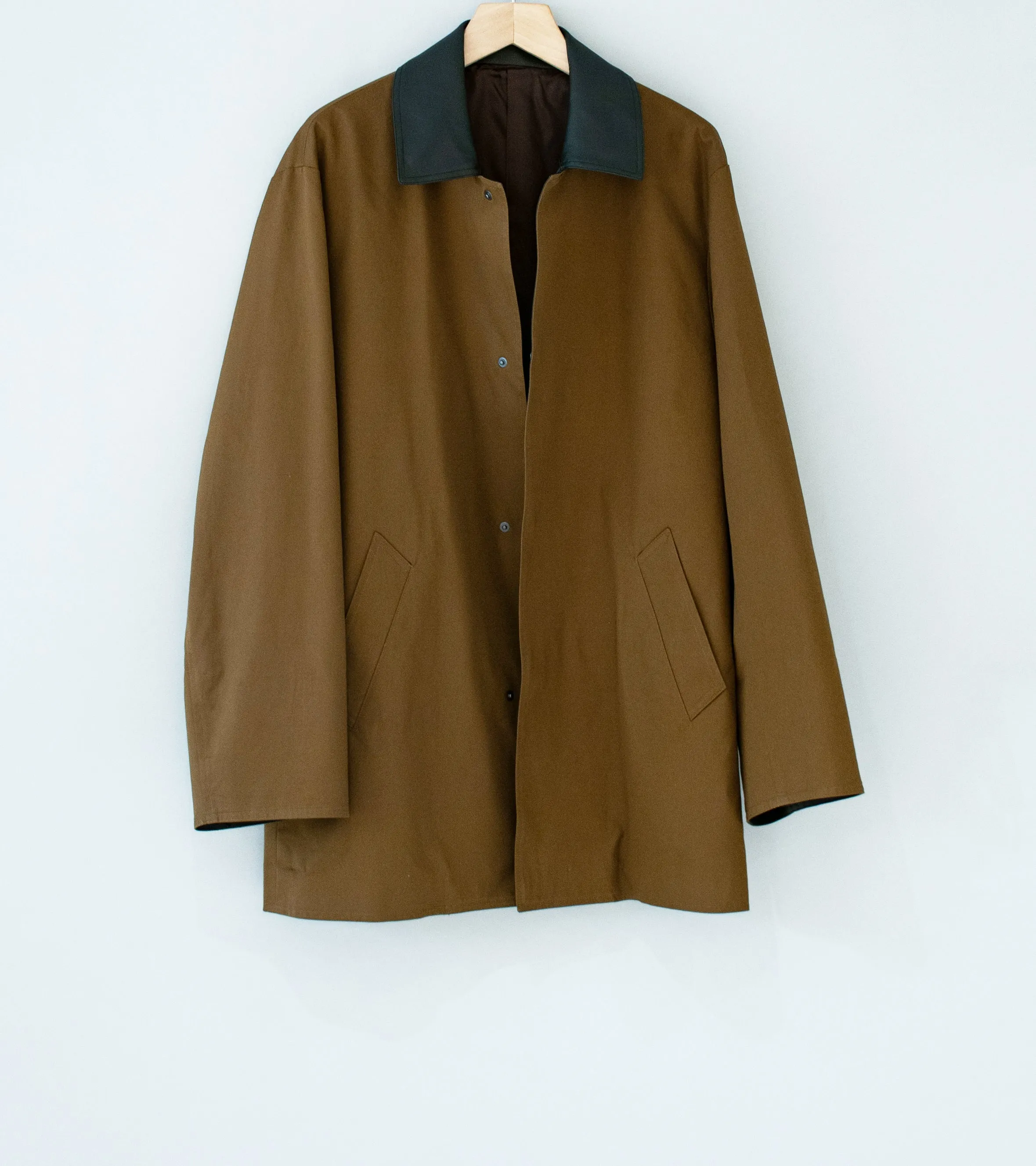 Stein 'Cotton Twill Contrast Car Jacket' (Camel)