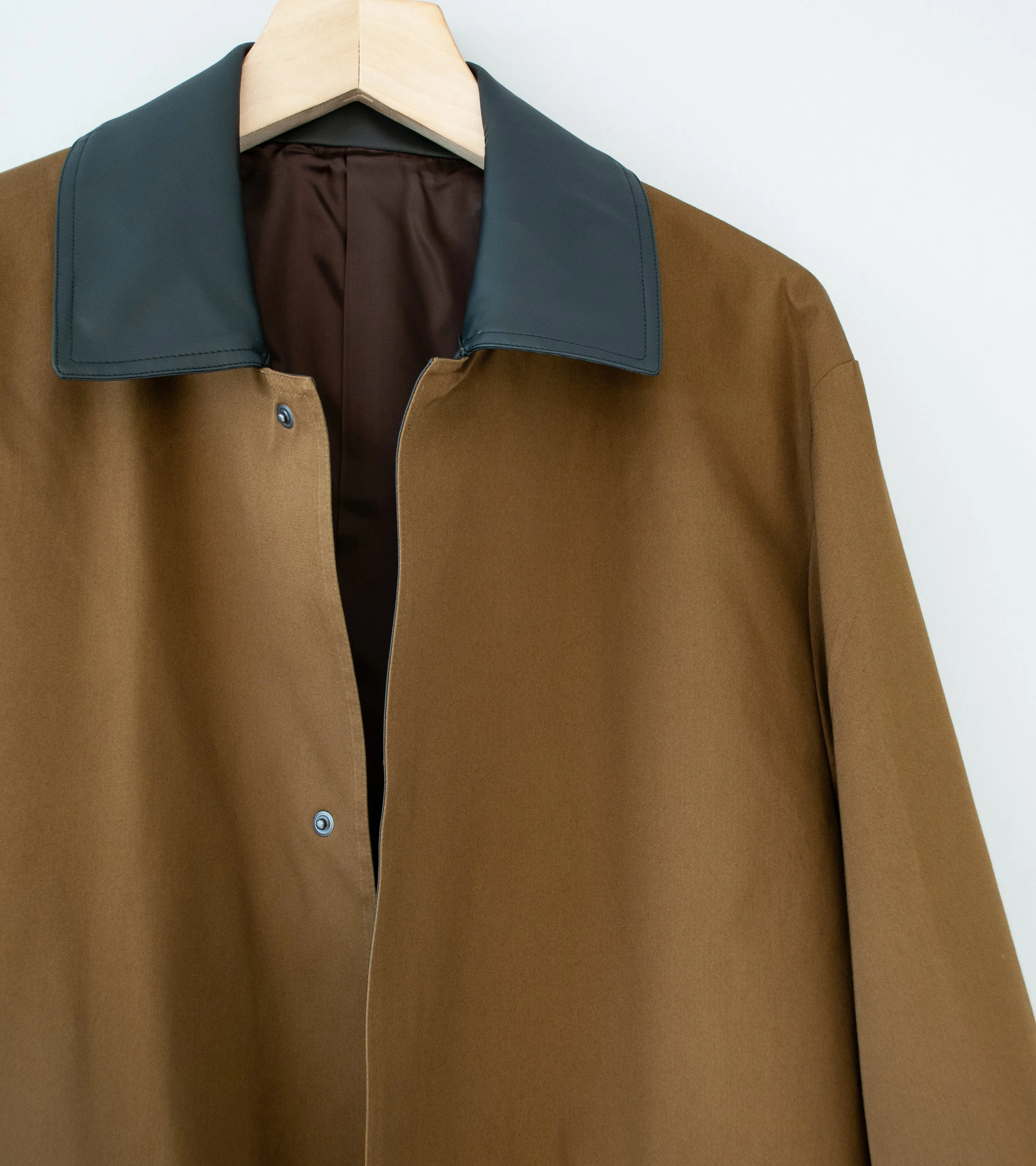 Stein 'Cotton Twill Contrast Car Jacket' (Camel)