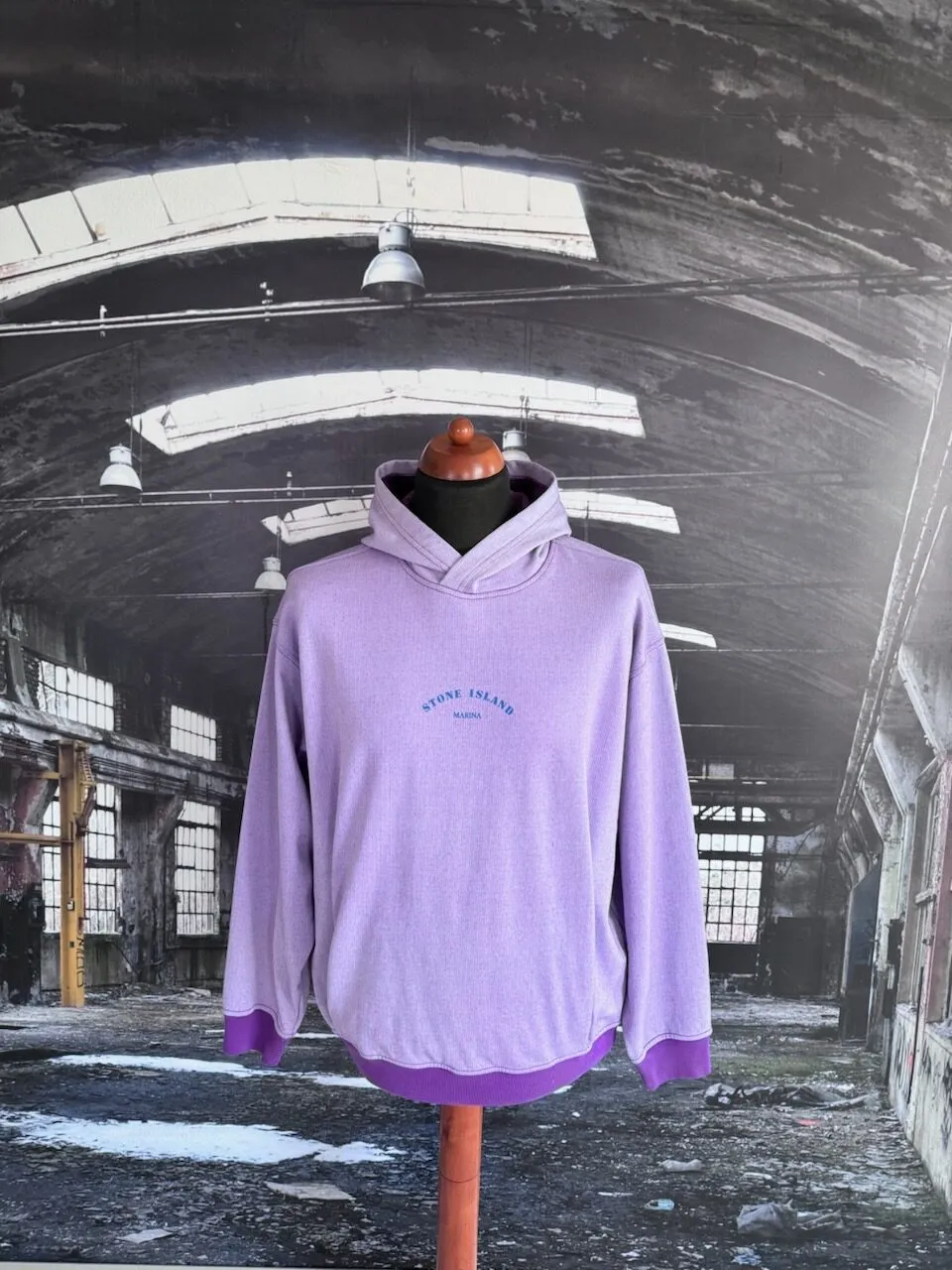 STONE ISLAND MARINA HOODED SWEATSHIRT