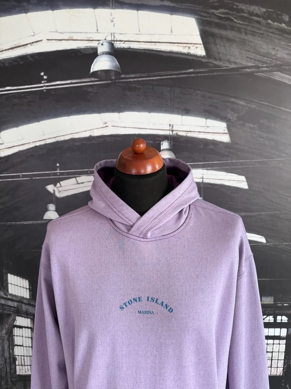 STONE ISLAND MARINA HOODED SWEATSHIRT