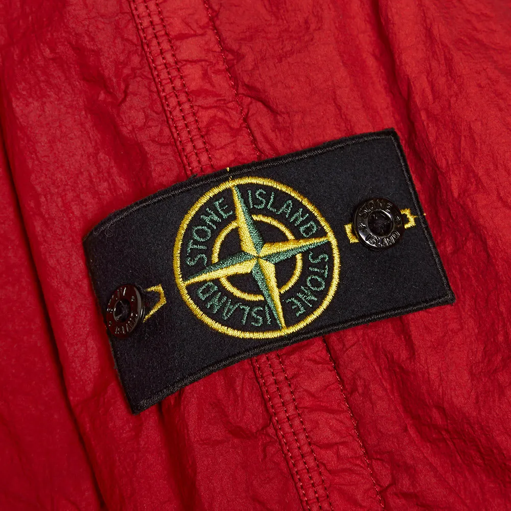 Stone Island Membrana TC Garment Dyed Hooded JacketScarlet