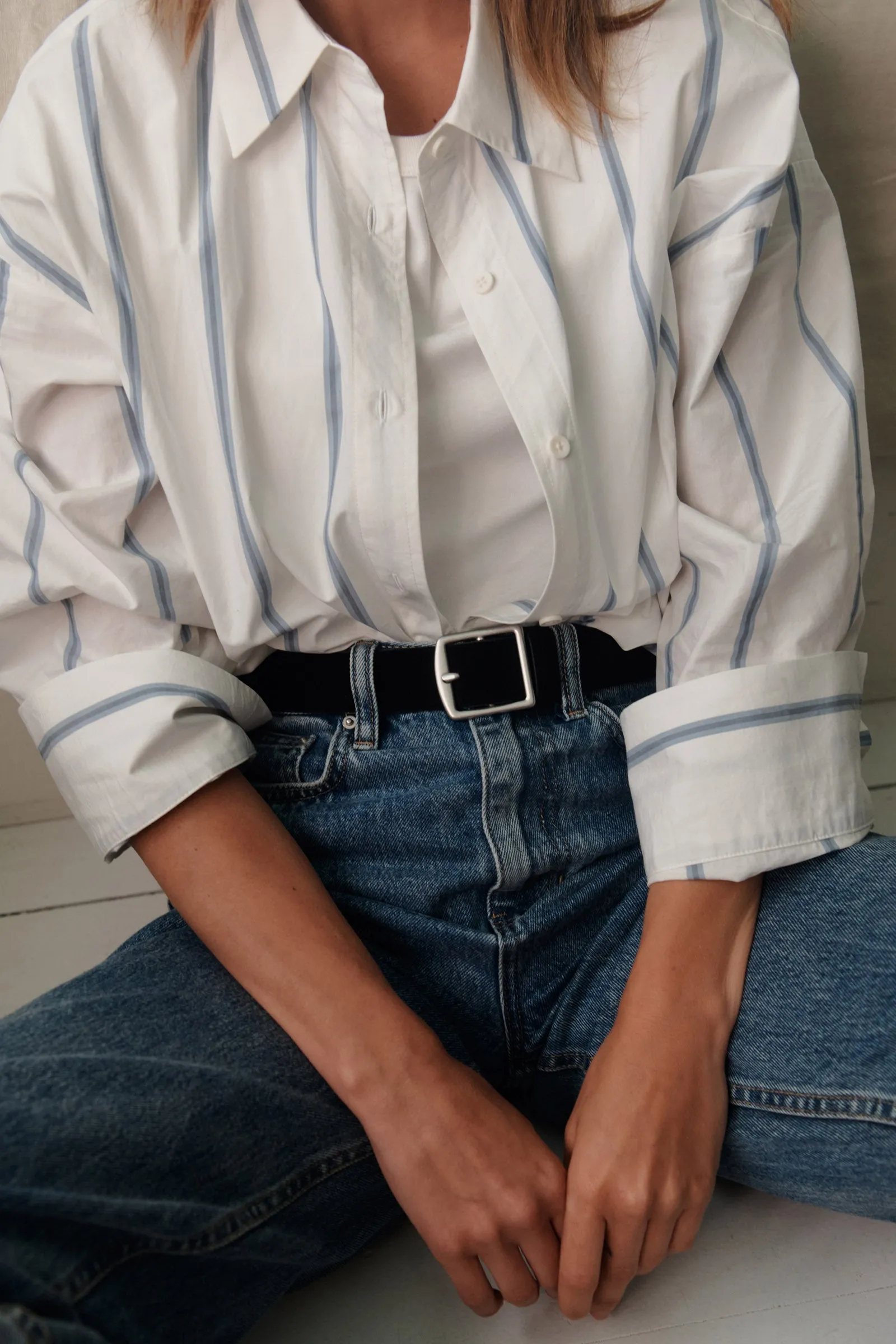 Tala Poplin Stripe Shirt