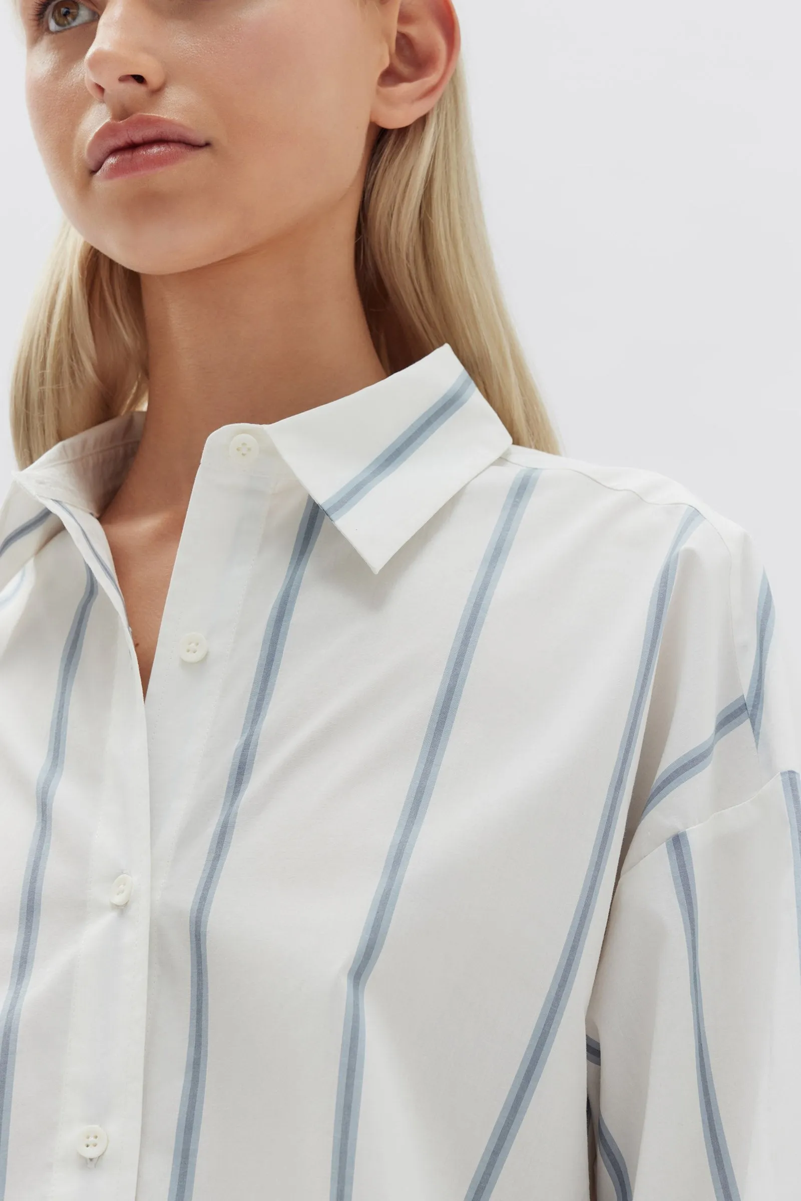 Tala Poplin Stripe Shirt