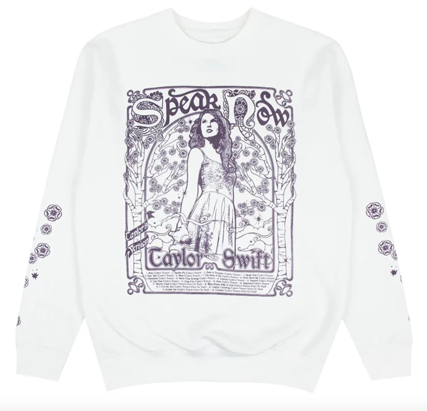 Taylor Swift  |Crew Neck Long Sleeves Hoodies & Sweatshirts